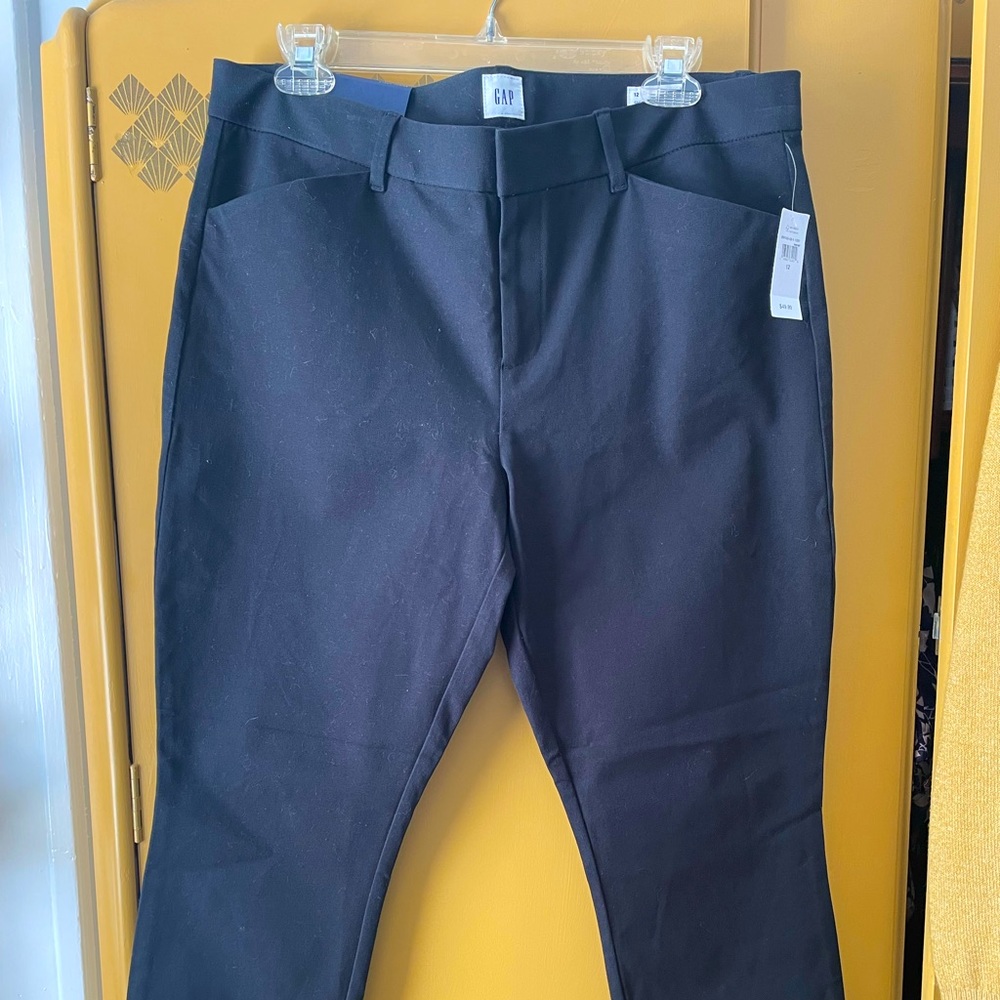 NWT skinny black cigarette pants